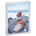 MAUL Magnetic Acrylic Photo Frame 11.5 x 9 x 2.4 cm Transparent