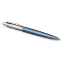 Parker Jotter Waterloo Blue Chrome Trim Ballpoint Pen Blister Pack