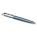 Parker Jotter Waterloo Blue Chrome Trim Ballpoint Pen Blister Pack