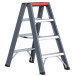 Altrex Falco dubbele trapladder 2x4 treden / pce