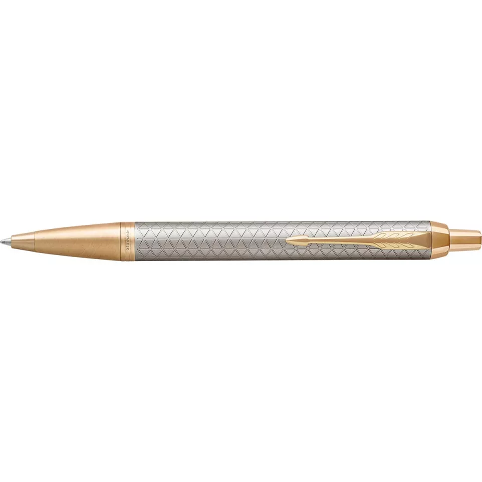 Parker IM Premium stylo bille argent GT