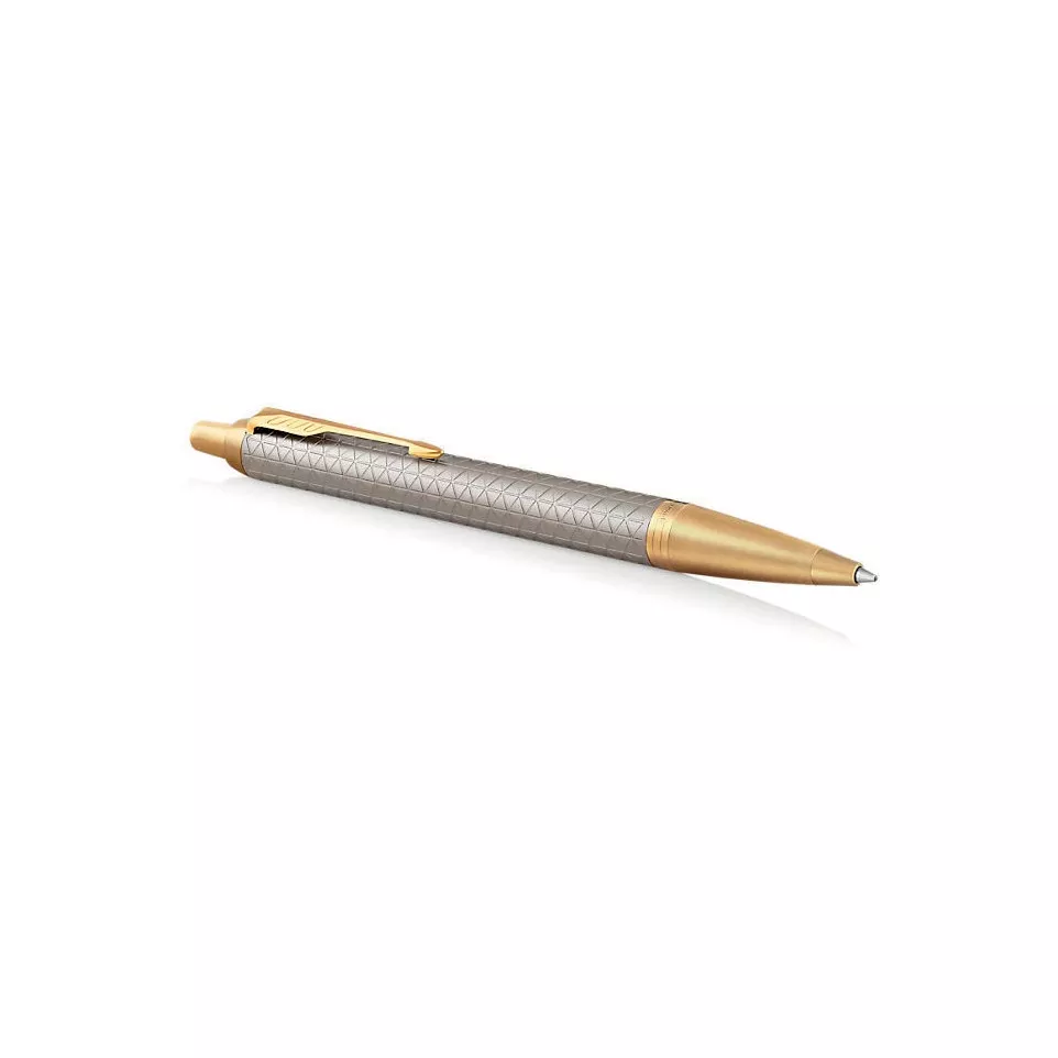 Parker IM Premium balpen zilver GT