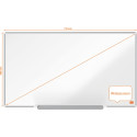 Nobo Impression Pro Widescreen tableau blanc magnétique, surface en acier, ft 71 x 40 cm