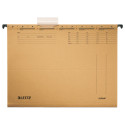 Leitz A4 Vertical Suspension Files, Buff, Pack of 25