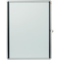 Nobo Premium Plus buitenvitrine, draaideur met slot, magnetisch, 9 x A4