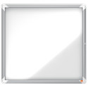 Nobo Premium Plus buitenvitrine, draaideur met slot, magnetisch, 6 x A4