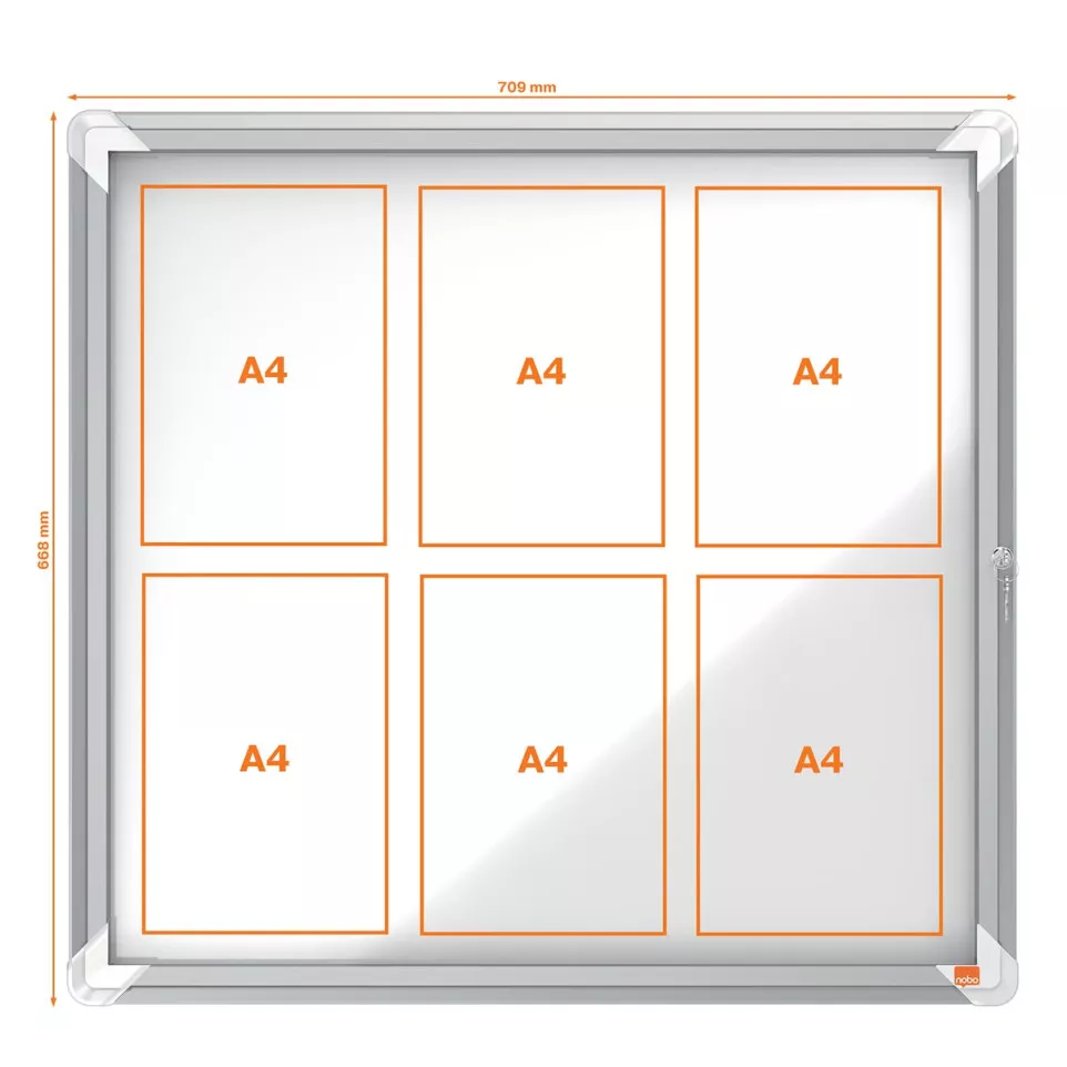 Nobo Premium Plus vitrine extérieure,...