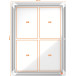 Nobo Premium Plus vitrine extérieure, porte rotante avec serrure, magnetique, 4 x A4