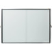 Nobo Premium Plus binnenvitrine, schuifdeuren met hoekslot, magnetisch, 18 x A4