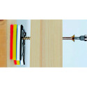 cales Espaceurs-Ecartement -Bisautées / 140pce
