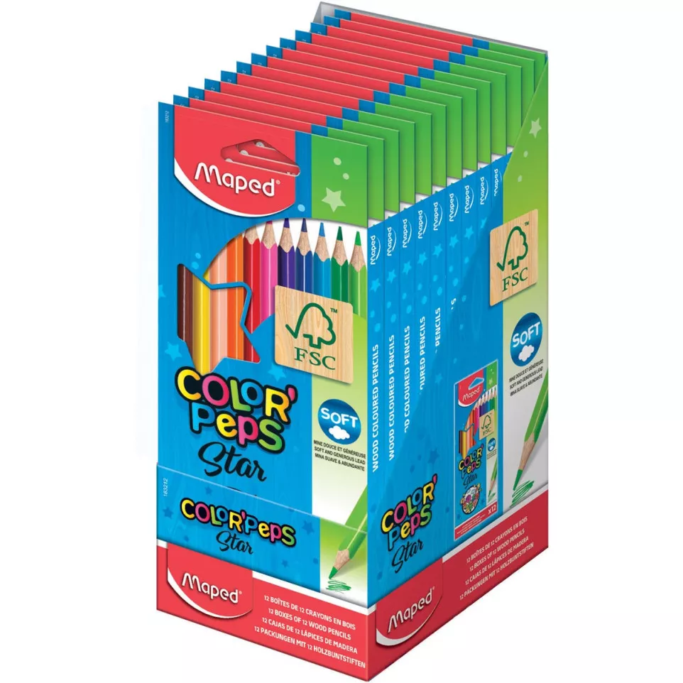 Maped Color’Peps Colored Pencils Pack...