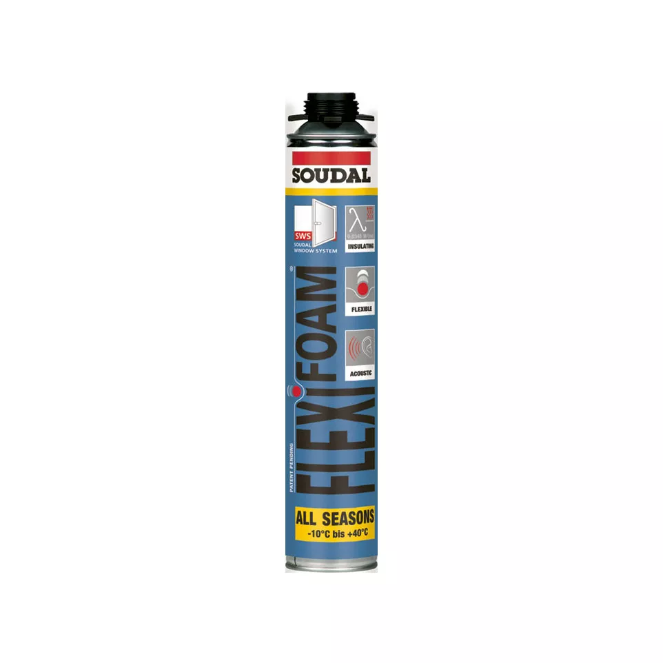 Mousse PU Soudal Flexifoam pistolable...