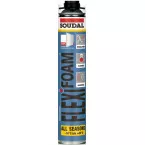 Mousse PU Soudal Flexifoam pistolable 750ml / 750ml