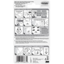 Command Large Picture Hanging Strips, White, Holds up to 7.2 kg, Pack of 8
