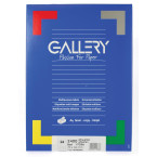Gallery white labels, size...