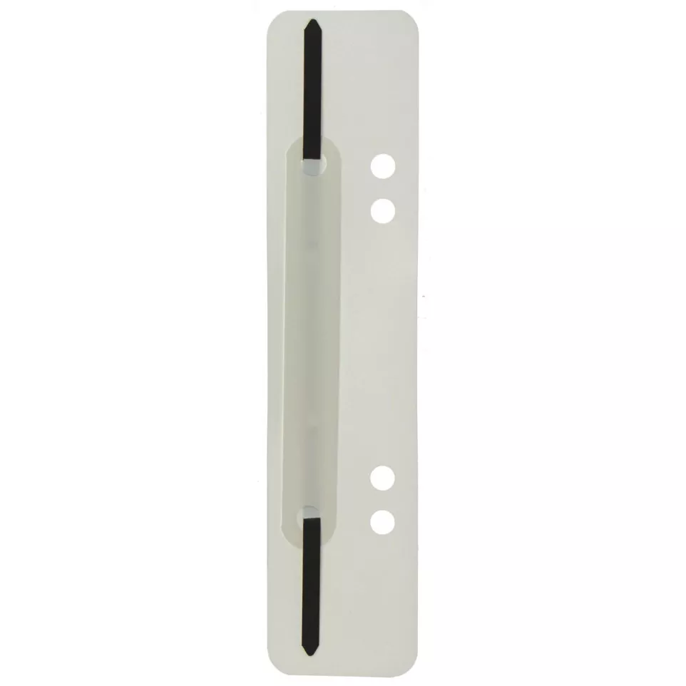 Folder Fasteners, White, Pack of 25
