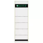 Leitz étiquettes de dos, autocollantes, ft 6,1 x 19,1 cm, paquet de 10 pièces, gris