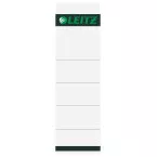 Leitz rugetiketten, niet-zelfklevend, ft 5,7 x 19,1 cm, pak van 10 stuks, wit