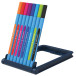 Schneider balpen Slider Edge, extra breed, geassorteerde kleuren, opstelbare doos met 8 stuks