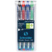 Schneider stylo bille Slider Basic, pointe extra large, couleurs assorties, etui de 3 + 1 gratuit
