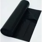 Black Trash Bags 37 Microns 70 x 110 cm 120 Liters Roll of 25