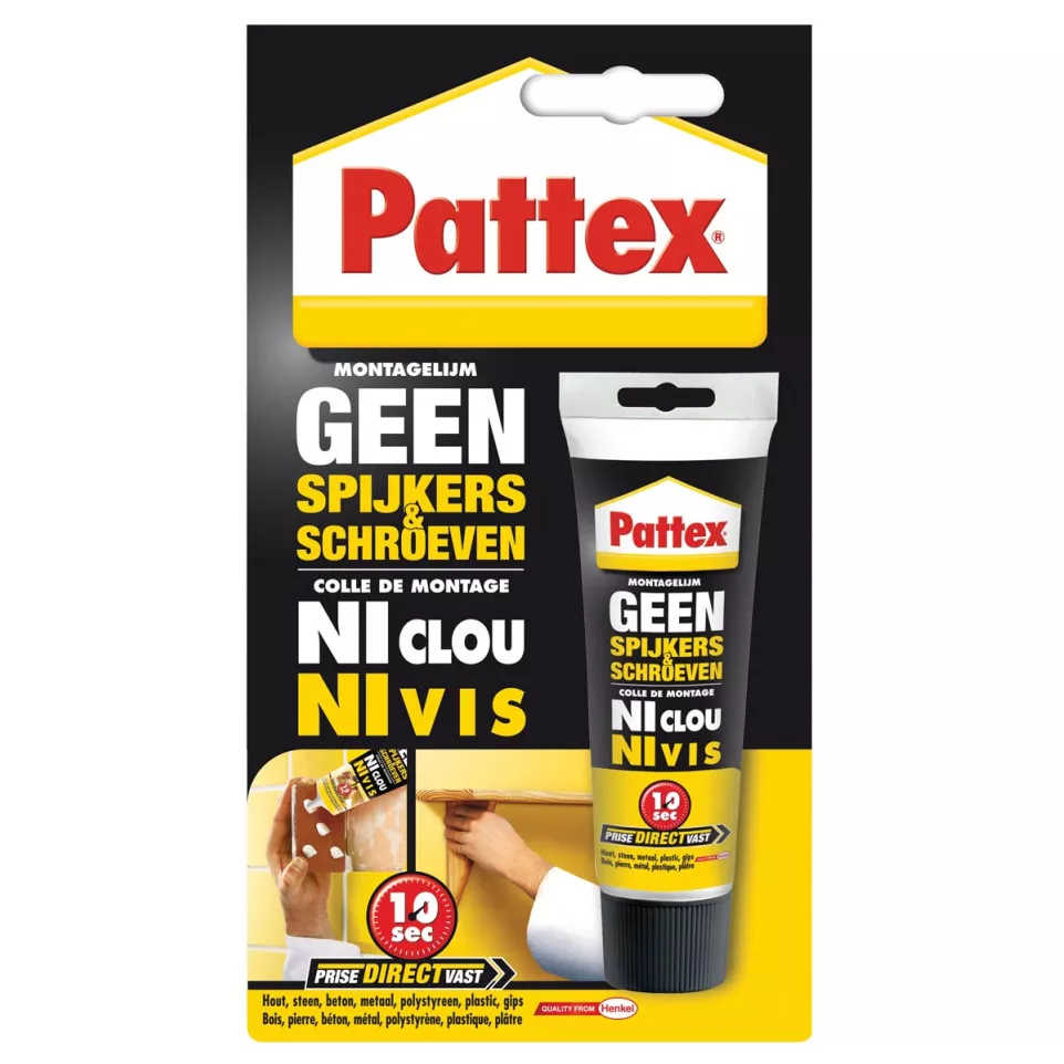 Pattex colle de montage Ni Clou Ni...