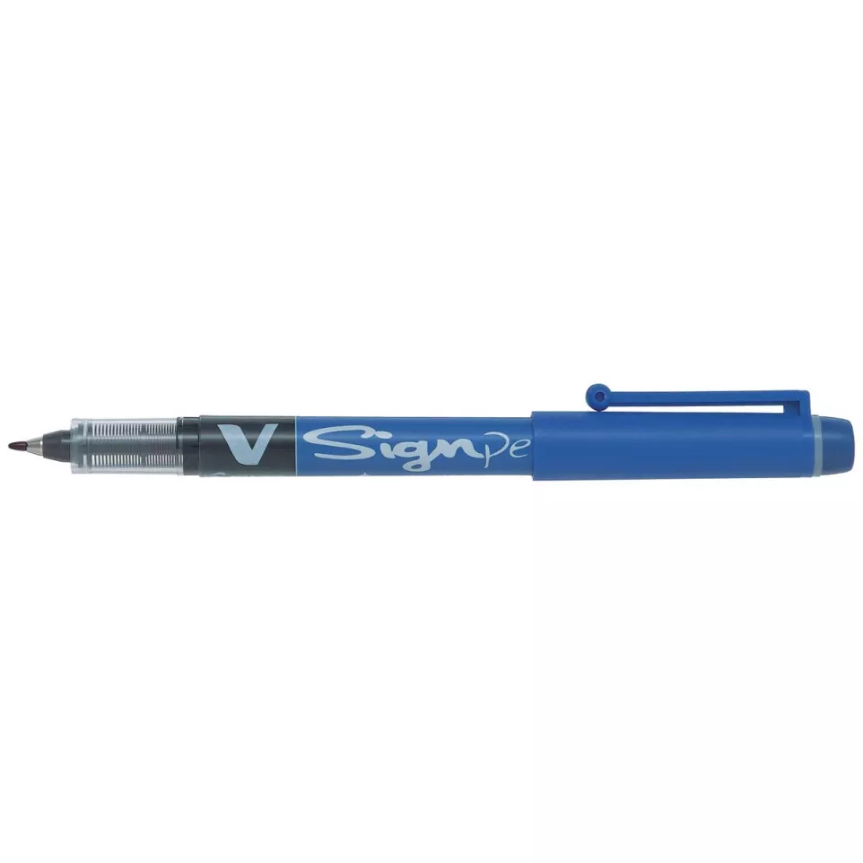 Pilot V Signpen Blue