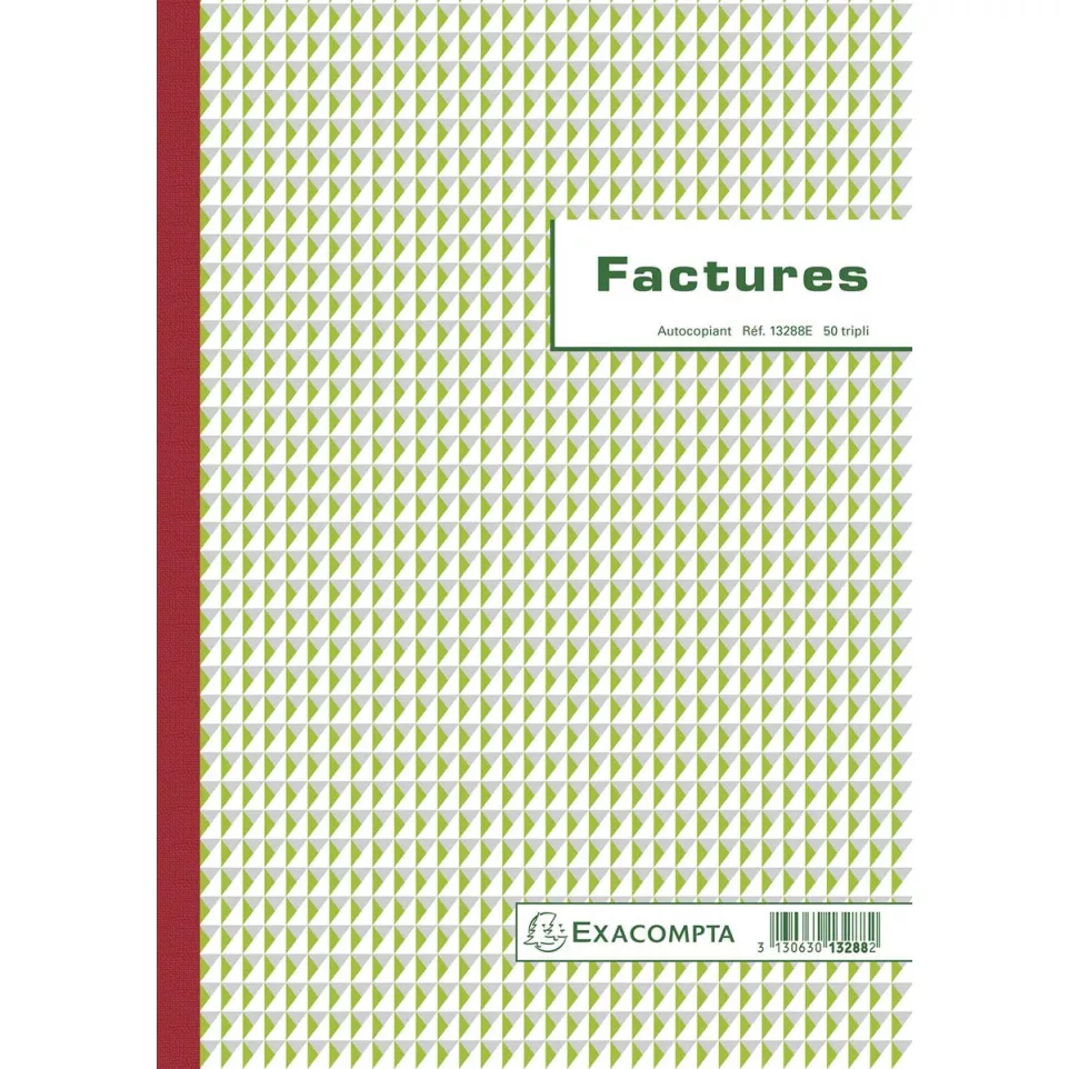 Exacompta Invoices, 29.7 x 21 cm,...