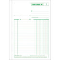 Exacompta facturen, ft 21 x 14,8 cm, tripli, franstalig