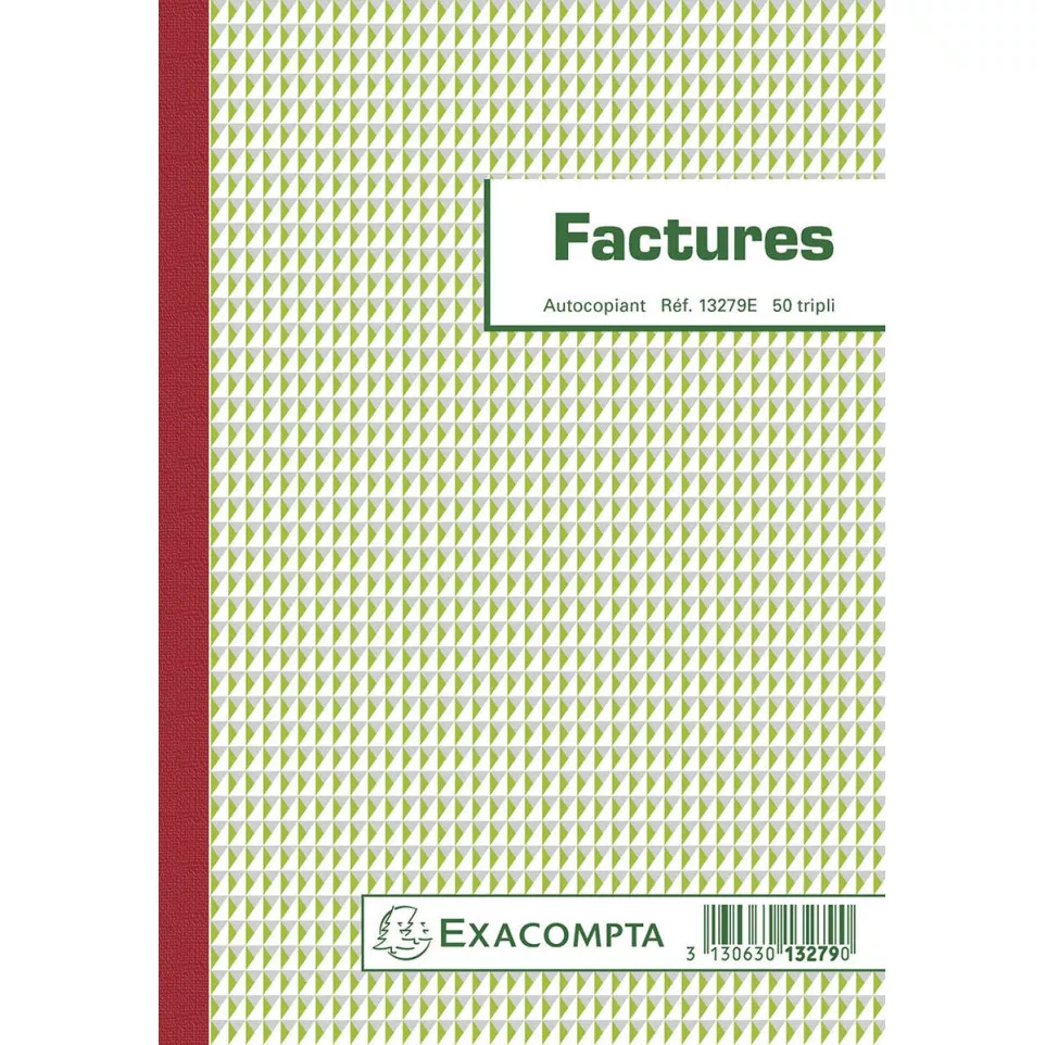 Exacompta facturen, ft 21 x 14,8 cm,...