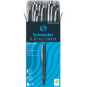 Schneider Stylo bille K20 Icy Colours, pointe moyenne, noir