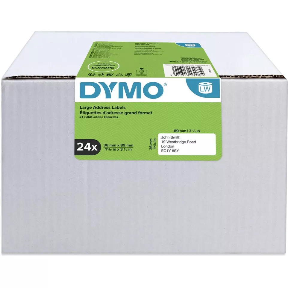 DYMO LabelWriter Value Pack: 89 x 36...