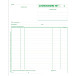 Exacompta leveringen, ft 21 x 18 cm, dupli (50 x 2 vel), Franstalig