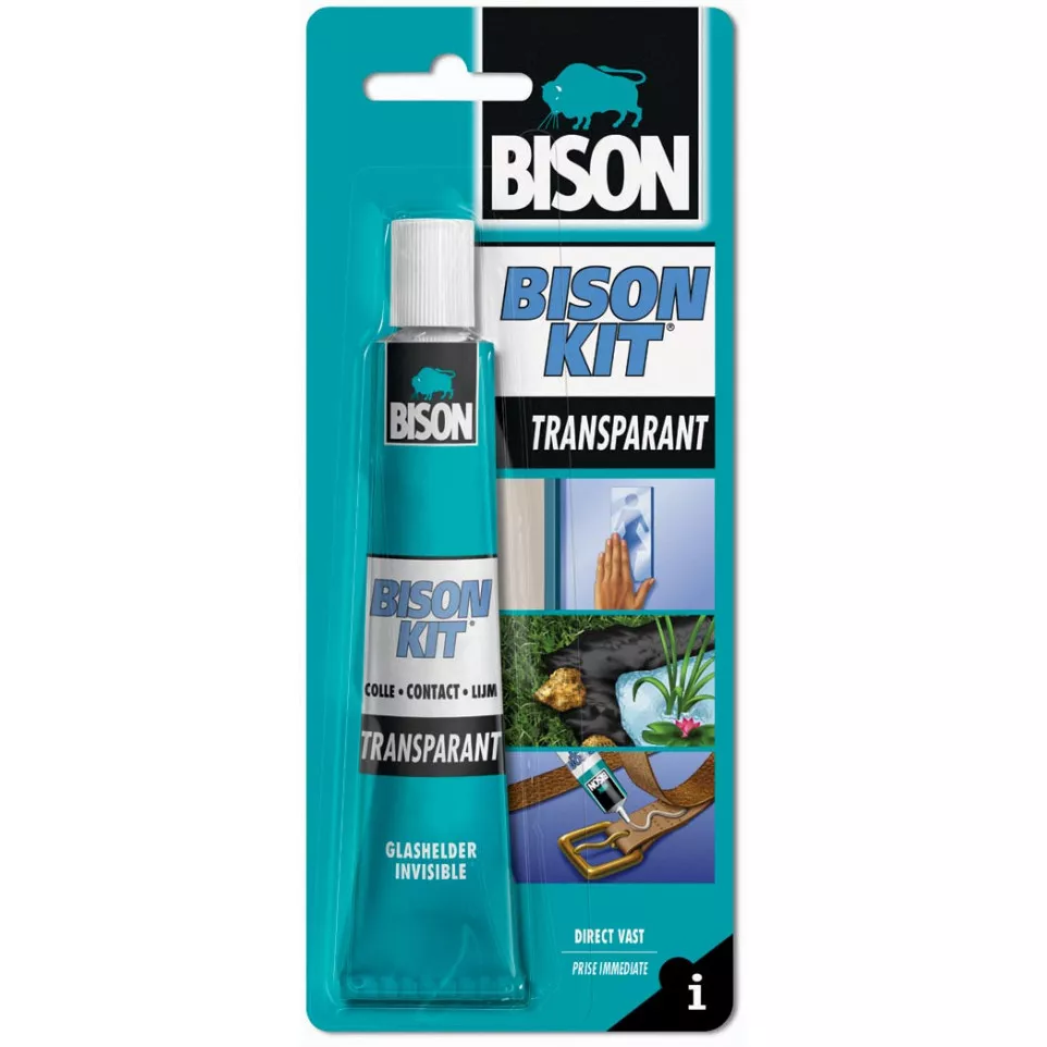 Bison kit colle de contact Transparente