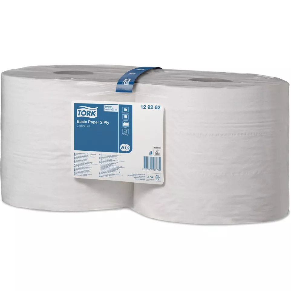 Tork Basic Wiping Paper Combi Roll...
