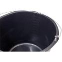 Emmer 12 liter, zwart