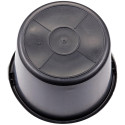 Bucket, 12 liters, black