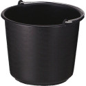 Bucket, 12 liters, black