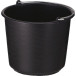 Bucket, 12 liters, black
