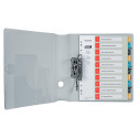 Leitz Cosy A4 Dividers, 11-Hole, Polypropylene, Assorted Colours, Set 1-10
