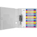 Leitz WOW intercalaires imprimables, 20 onglets