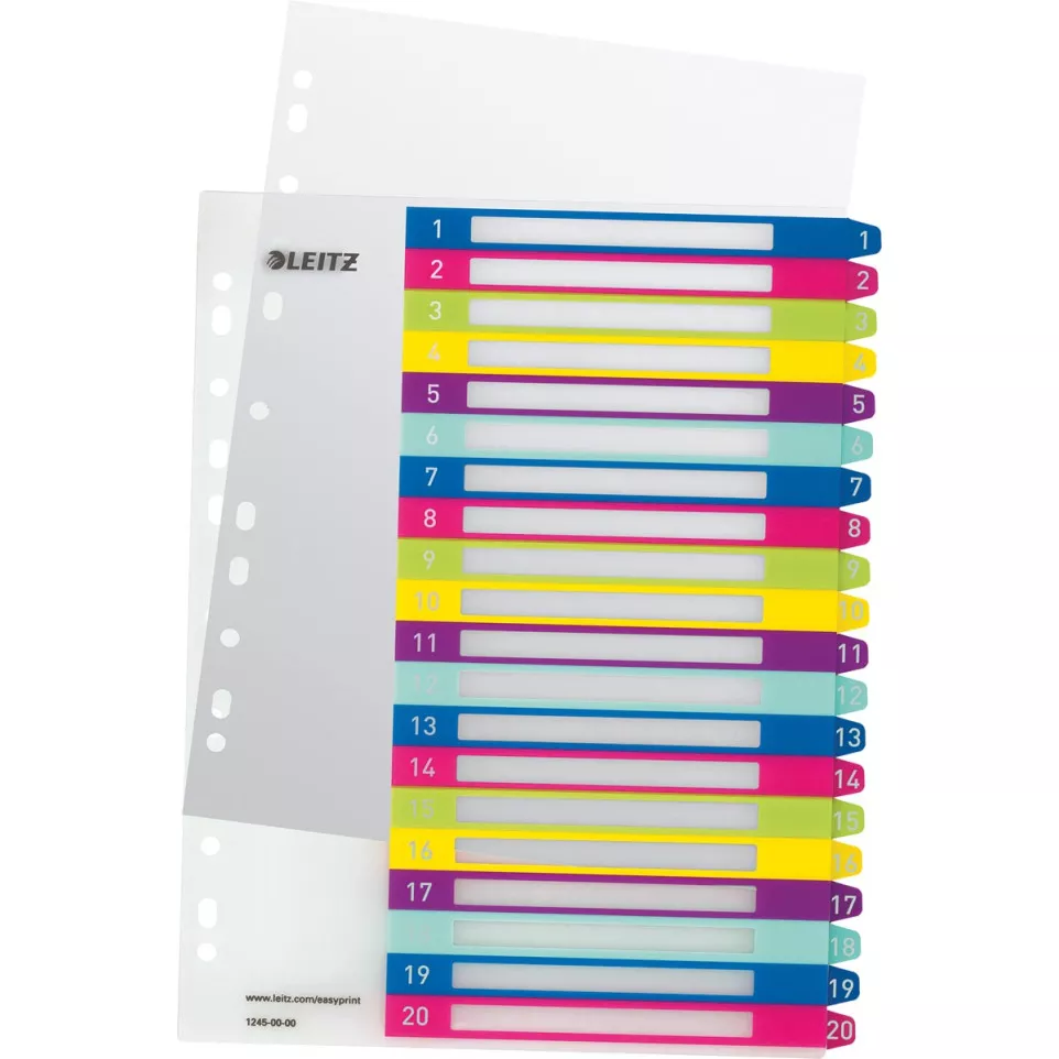 Leitz WOW intercalaires imprimables,...