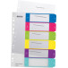 Leitz WOW intercalaires imprimables, 6 onglets