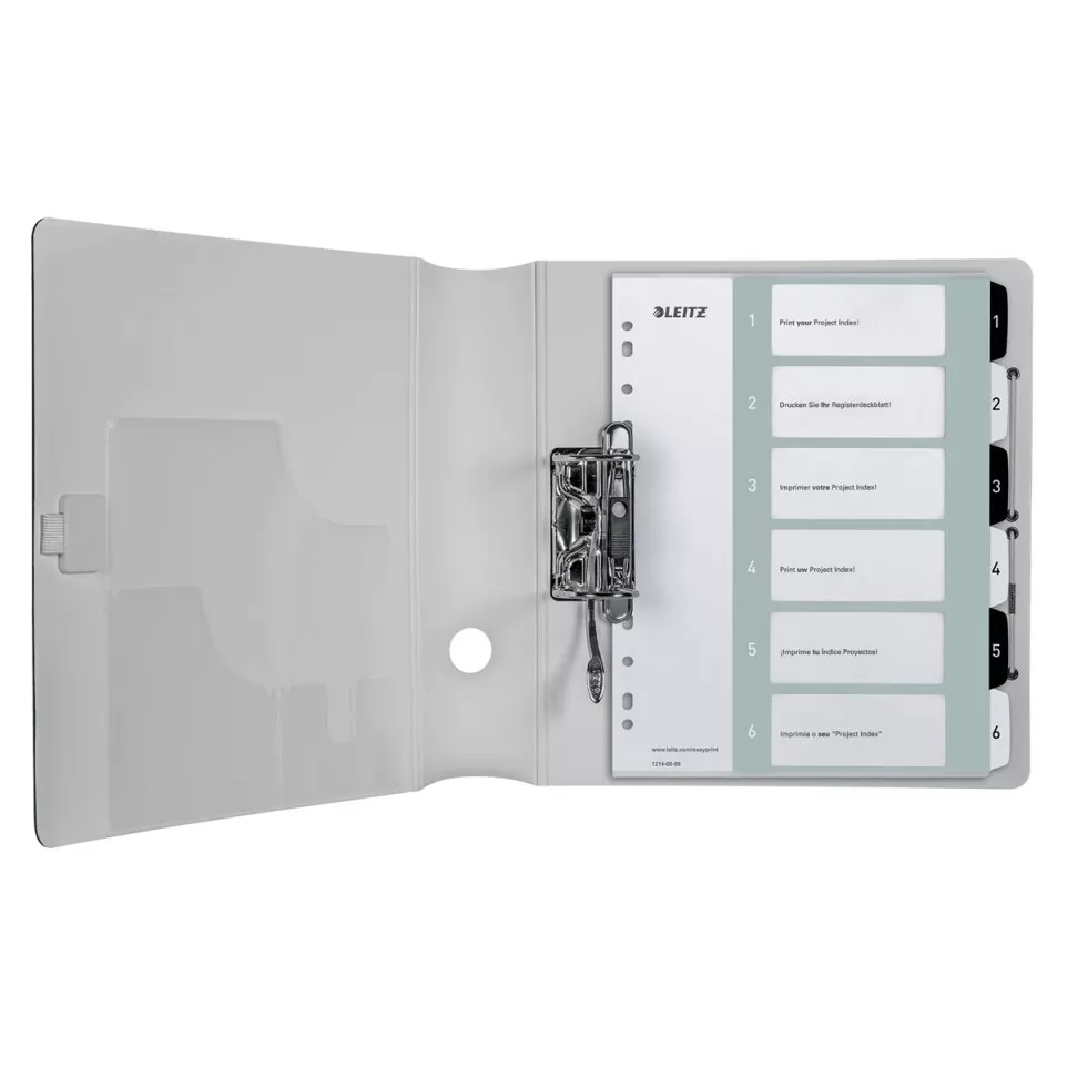 Leitz WOW printbare index, 6 tabs,...