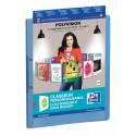 OXFORD Polyvision personaliseerbare ringmap, formaat A4, uit PP, rug van 3 cm, 2 ringen, blauw