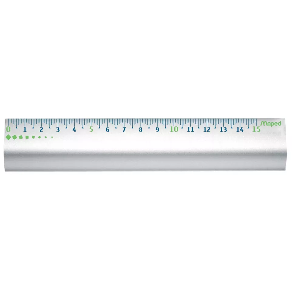 Maped lat uit geanodiseerd aluminium