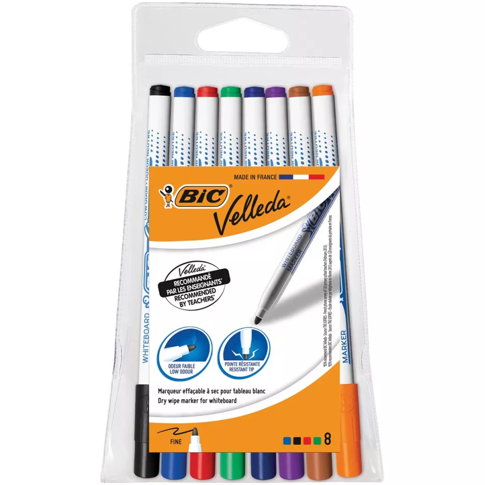 Bic whiteboardmarker 1721 pak van 8...