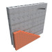 Ruban adhésif aluminium 50 mm x 50 m / 50m