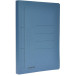 Class'ex zip folder, 25 x 32 cm (A4 size), blue