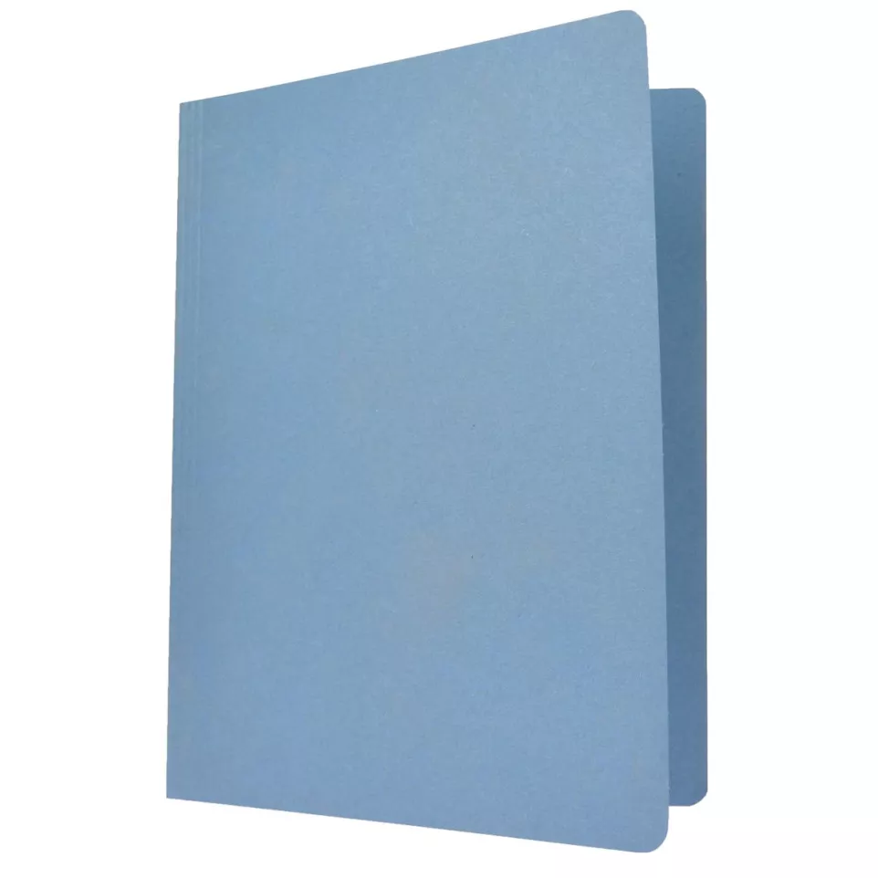 Blue file folder, size 24 x 34.7 cm...